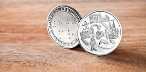 Read more about the article Medaille zum Stadtjubiläum